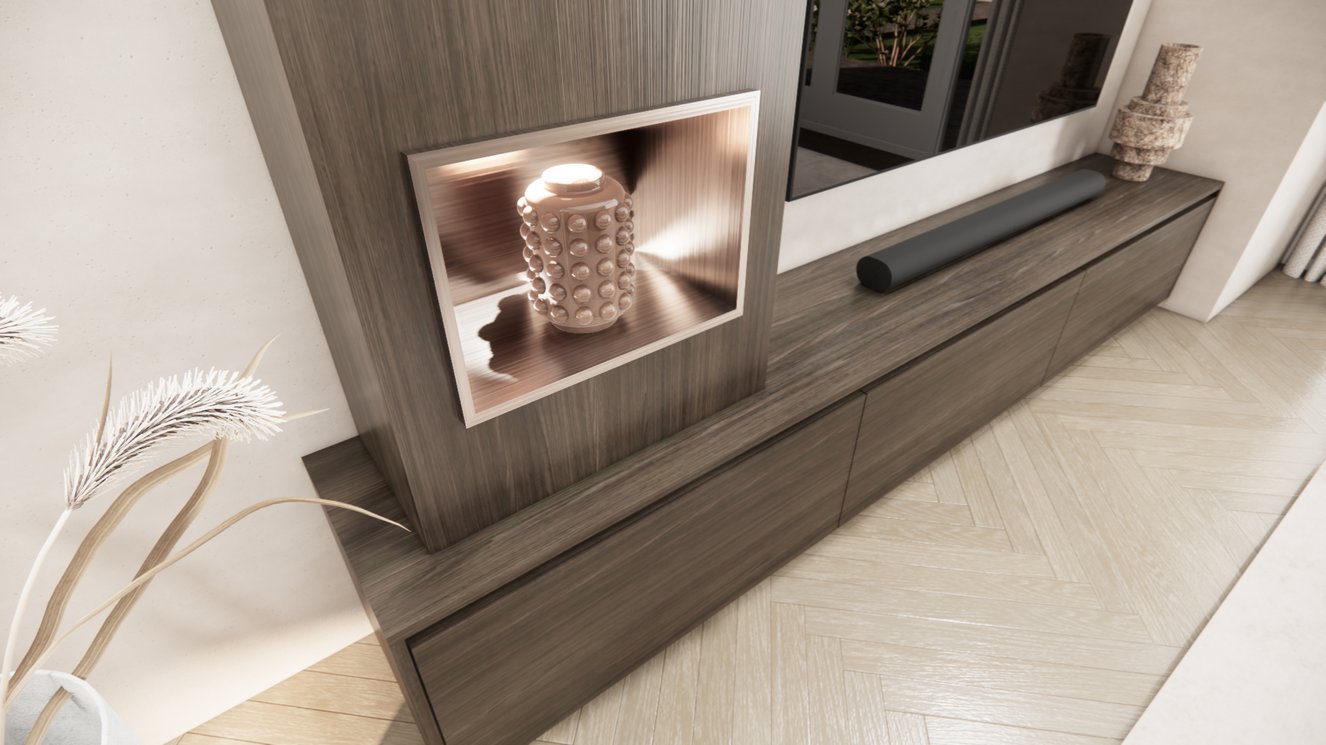 Tv-Meubel	Mason 3-kleppen Chimney Excellent