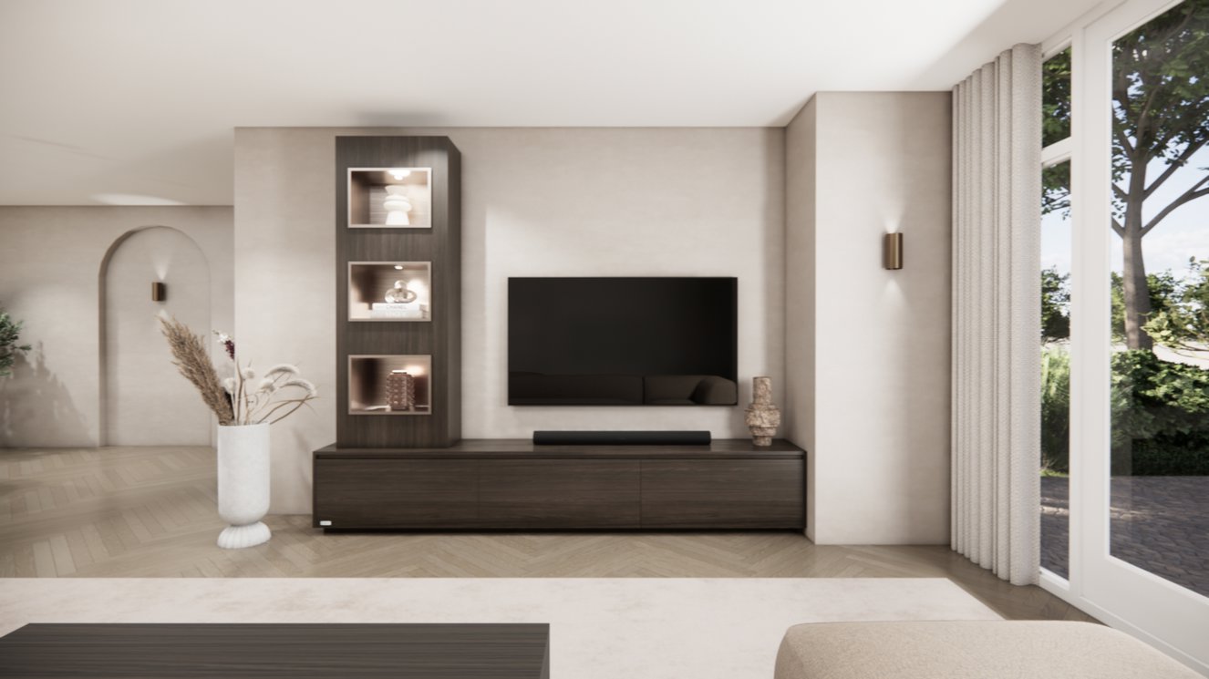 Tv-Meubel	Mason 3-kleppen Chimney Excellent