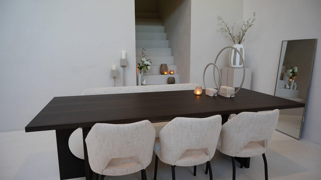 Toscana Eettafel Rechthoekig Eiken