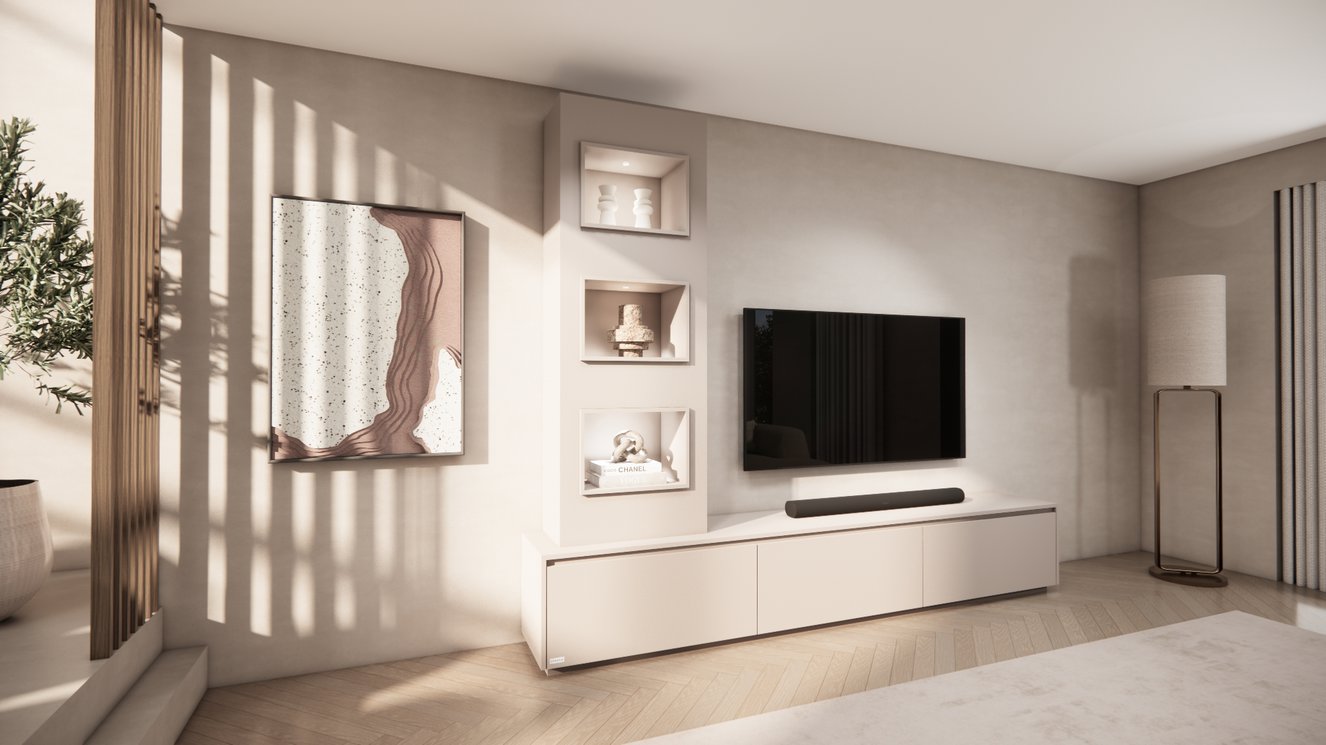 Tv-Meubel	Mason 3-kleppen Chimney Excellent