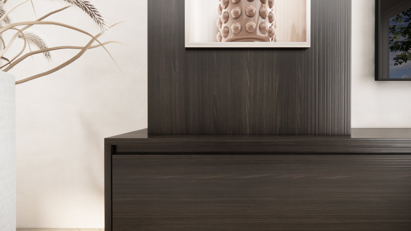 Tv-Meubel	Mason 3-kleppen Chimney Grand