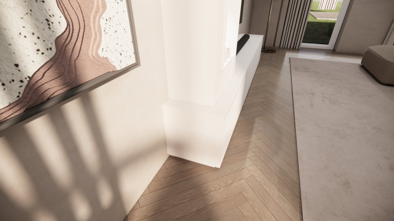 Tv-Meubel	Mason 3-kleppen Chimney Grand