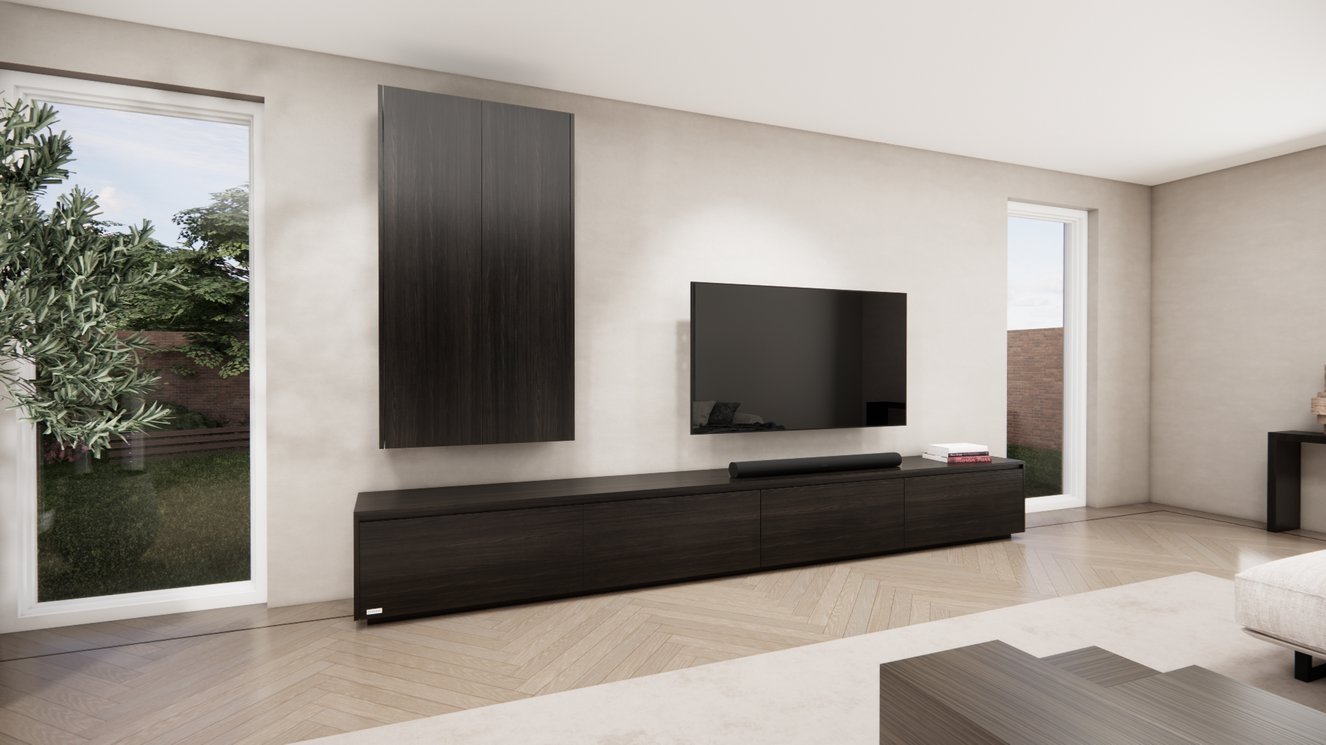 Tv-Meubel	Mason 4-kleppen Chimney Royal Zwevend