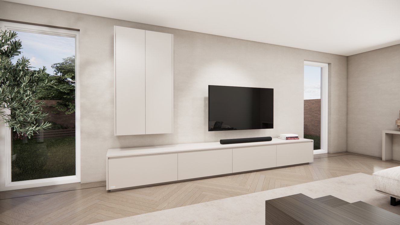 Tv-Meubel	Mason 4-kleppen Chimney Royal Zwevend