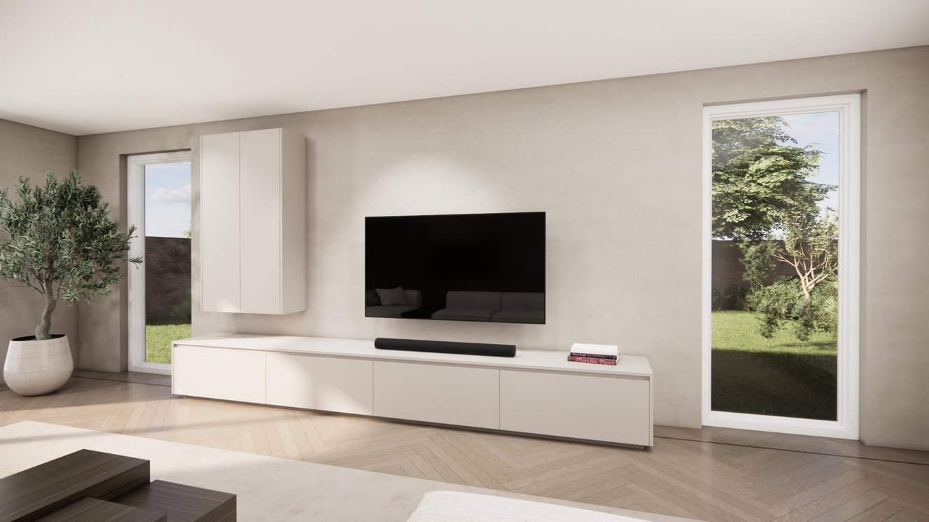 Tv-Meubel	Mason 4-kleppen Chimney Royal Zwevend