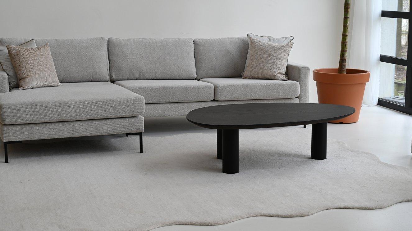 Palermo Salontafel Ei-vormig Eiken