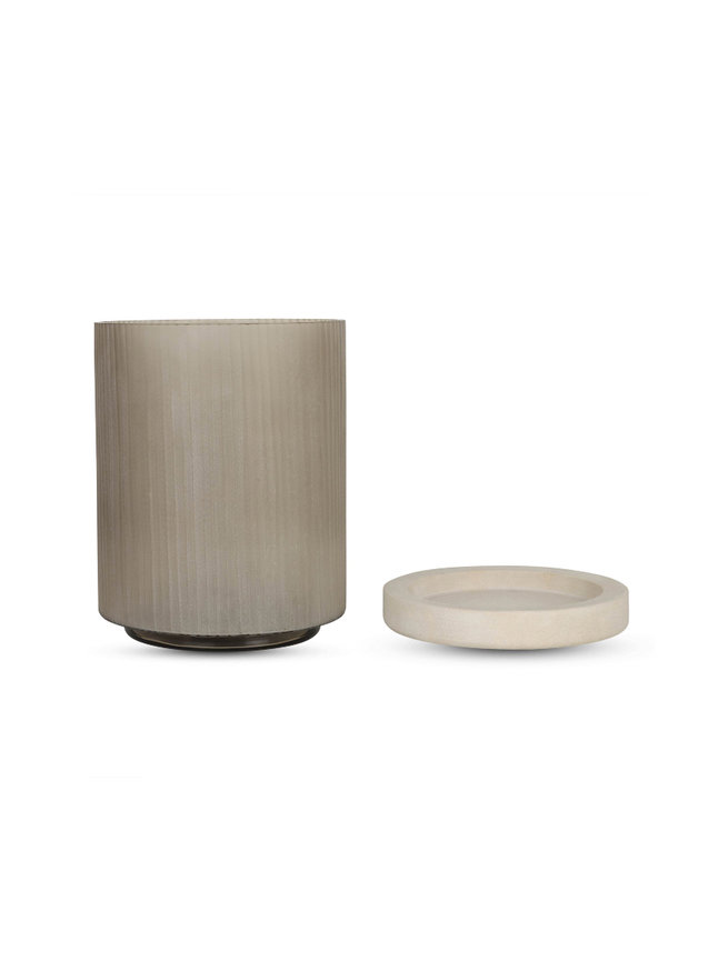 Realgar Windlicht Medium Black