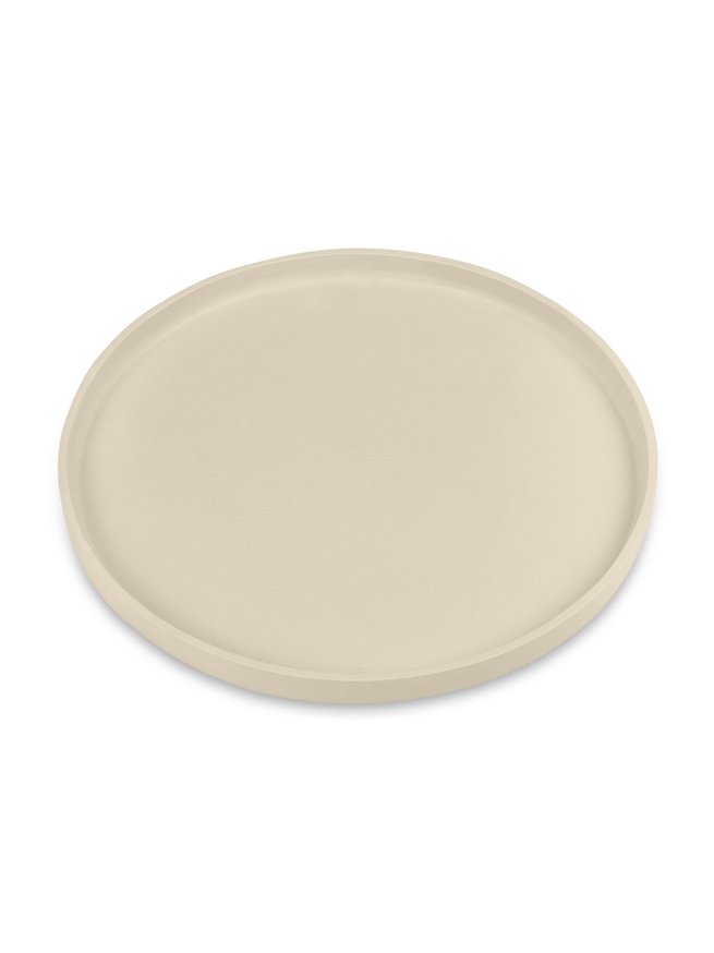 30-Ø-Round Dienblad Sand