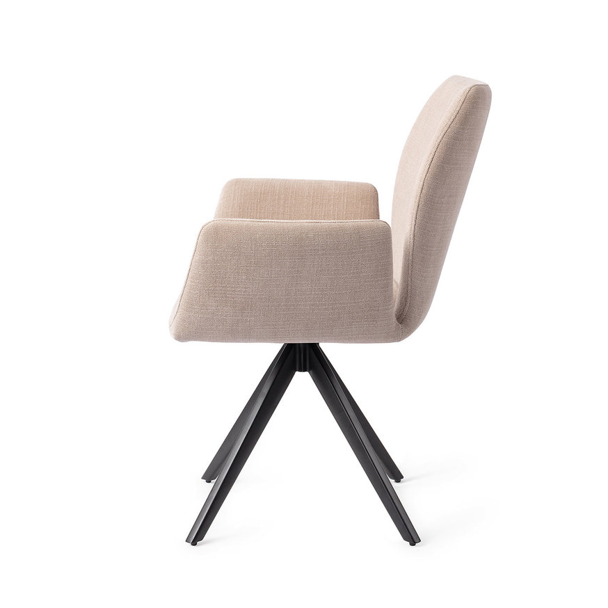 Misaki Sand Strand Eetkamerstoel Turn Black