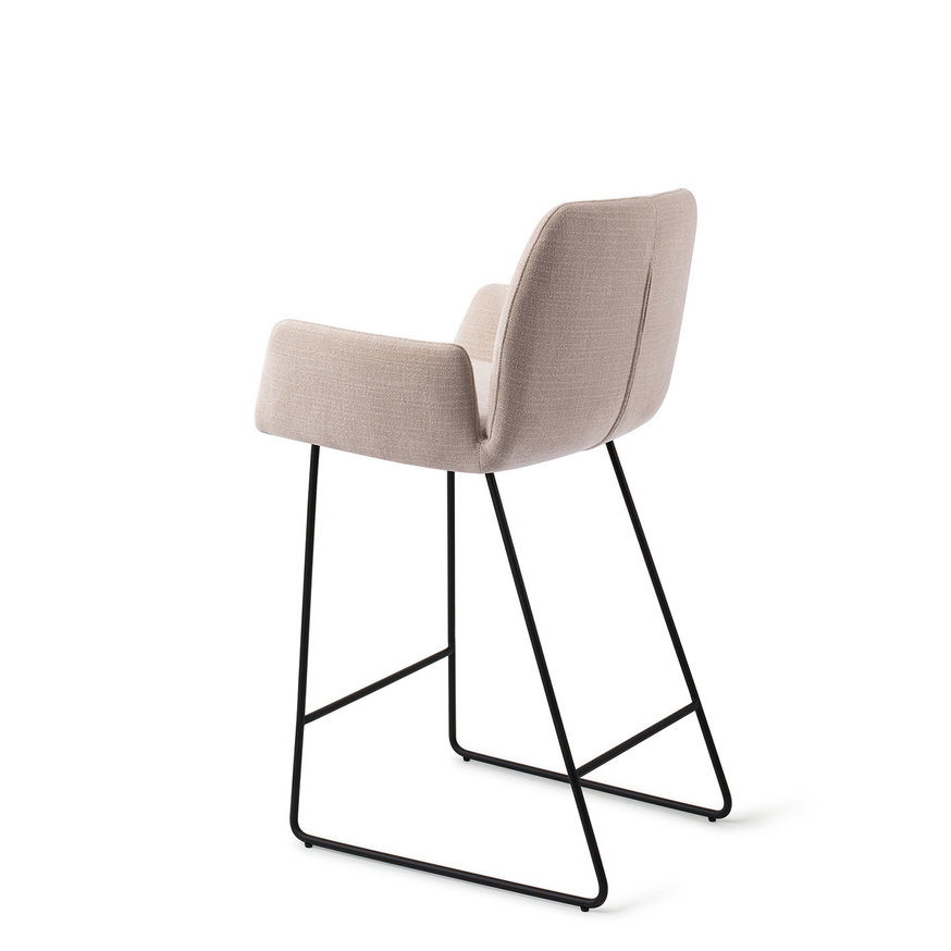 Misaki Sand Strand Barkruk (L) Counter Slide Black