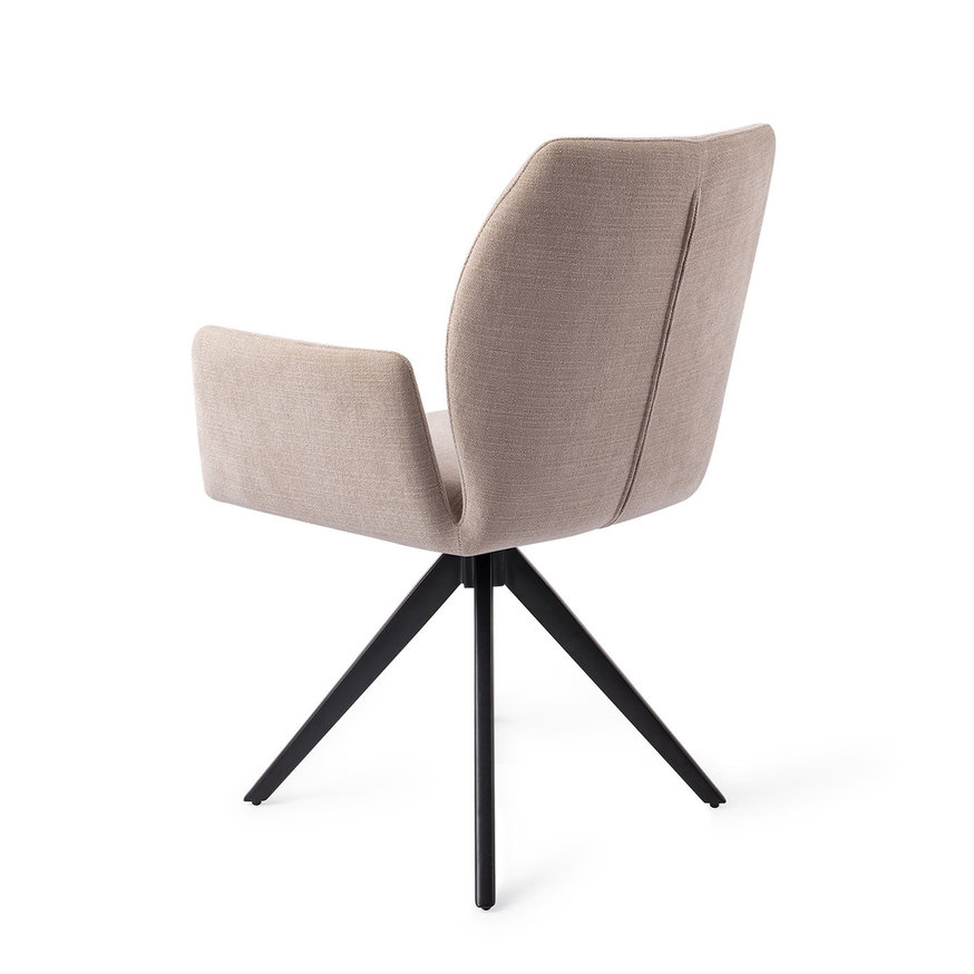 Misaki Sand Strand Eetkamerstoel Turn Black