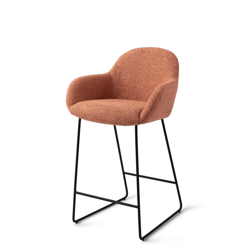 Kushi Amber Autumn Barkruk (L) Counter Slide Black