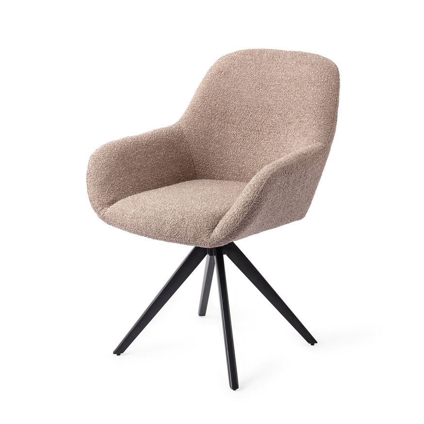 Kushi Stone Haze Eetkamerstoel Turn Black