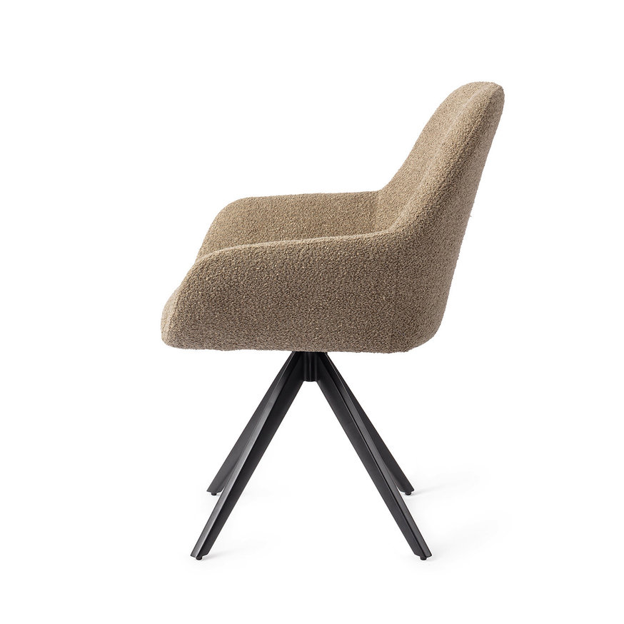 Kushi Moss Meadow Eetkamerstoel Turn Black