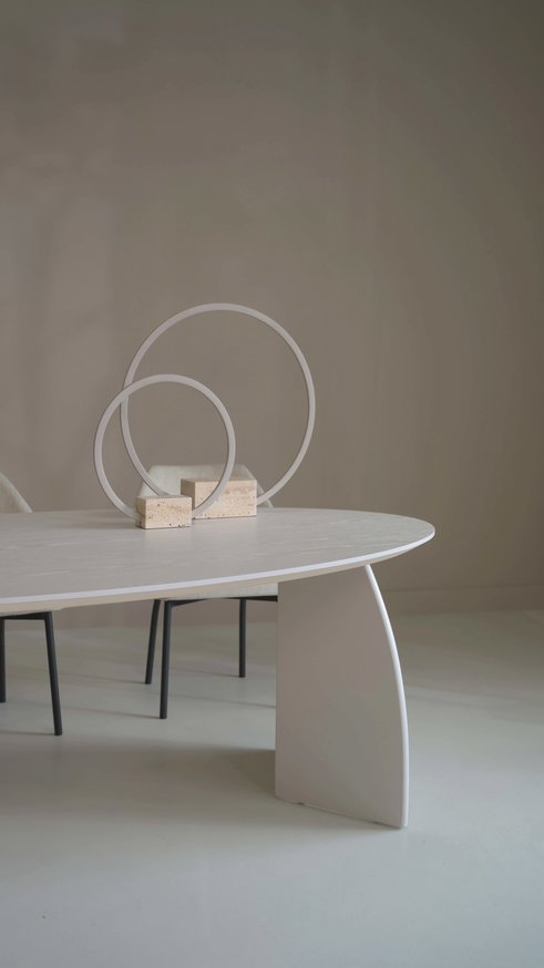 Amalfi Eettafel Ovaal Eiken