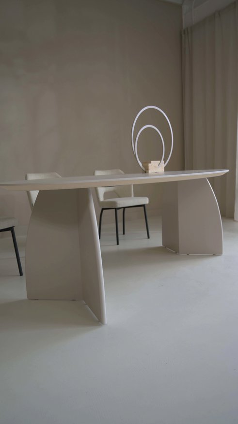 Amalfi Eettafel Ovaal Eiken