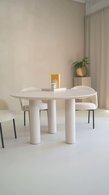 Palermo Eettafel pilvormig Eiken | PUUUR