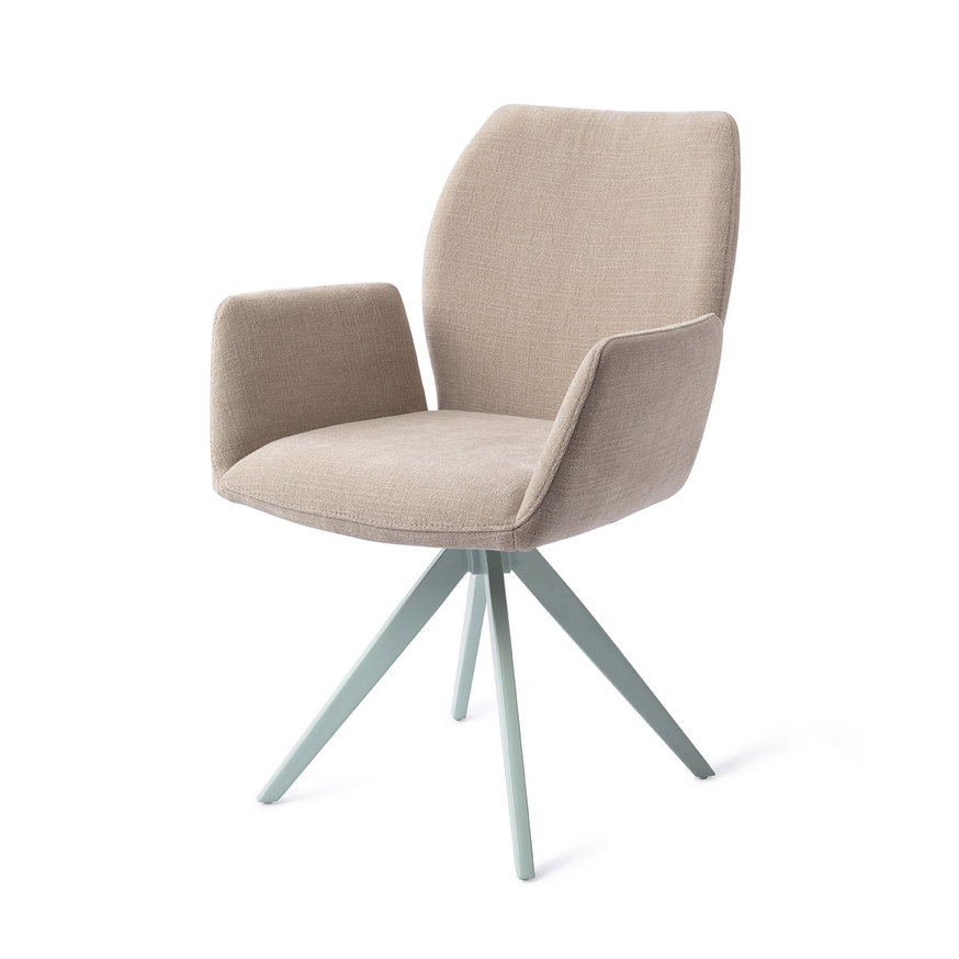 Misaki Sand Strand Eetkamerstoel Turn Mint