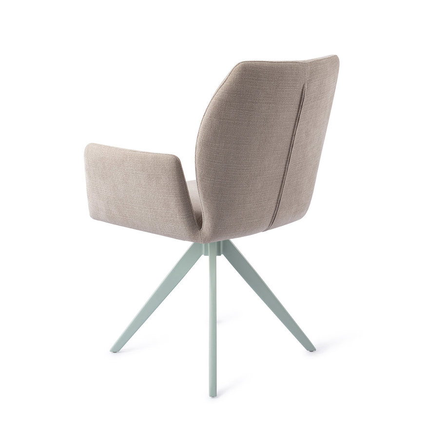 Misaki Sand Strand Eetkamerstoel Turn Mint