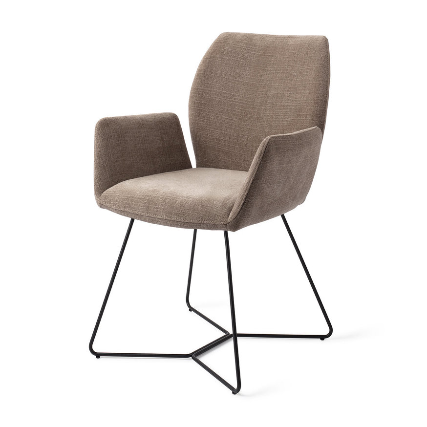 Misaki Mocha Mist Eetkamerstoel Beehive Black