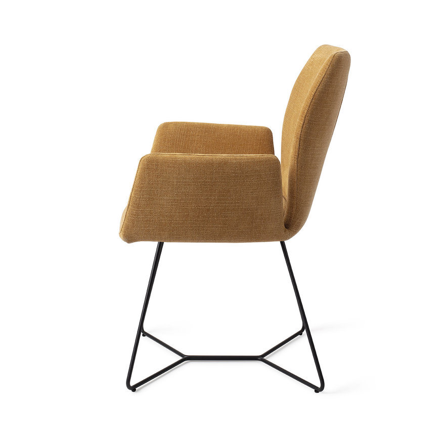 Misaki Honey Harvest Eetkamerstoel Beehive Black