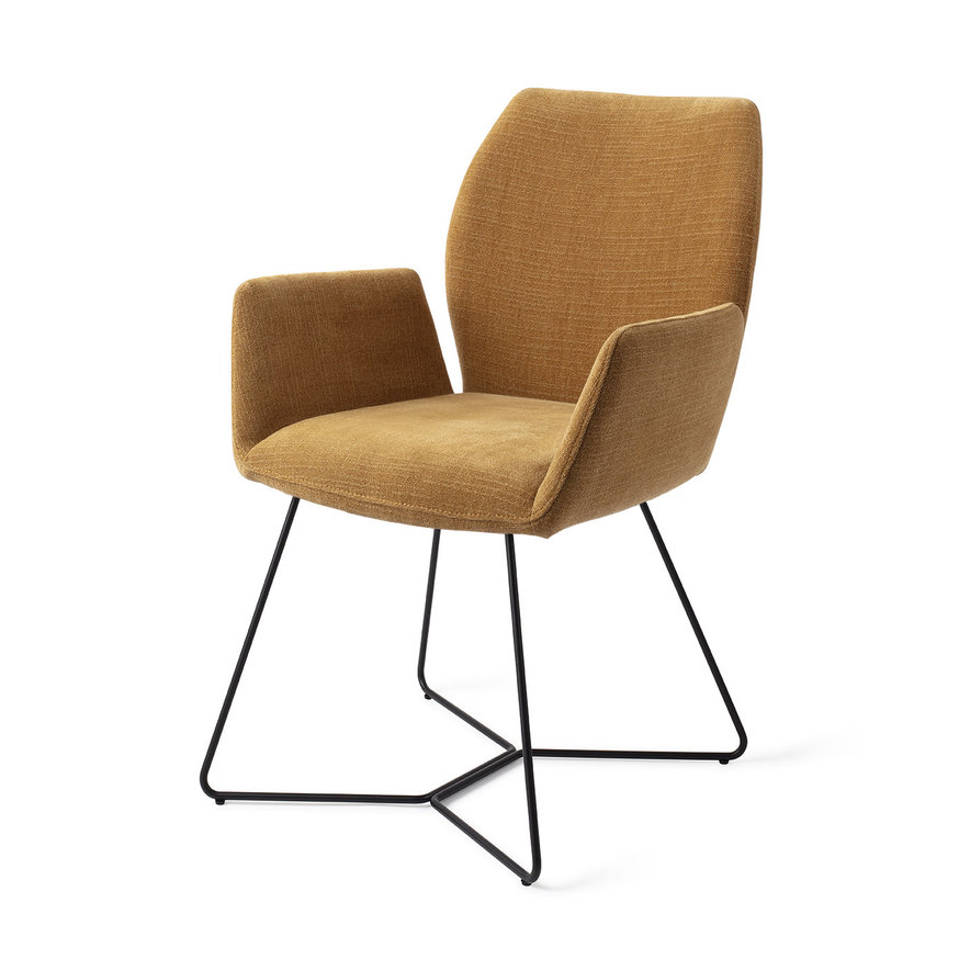 Misaki Honey Harvest Eetkamerstoel Beehive Black