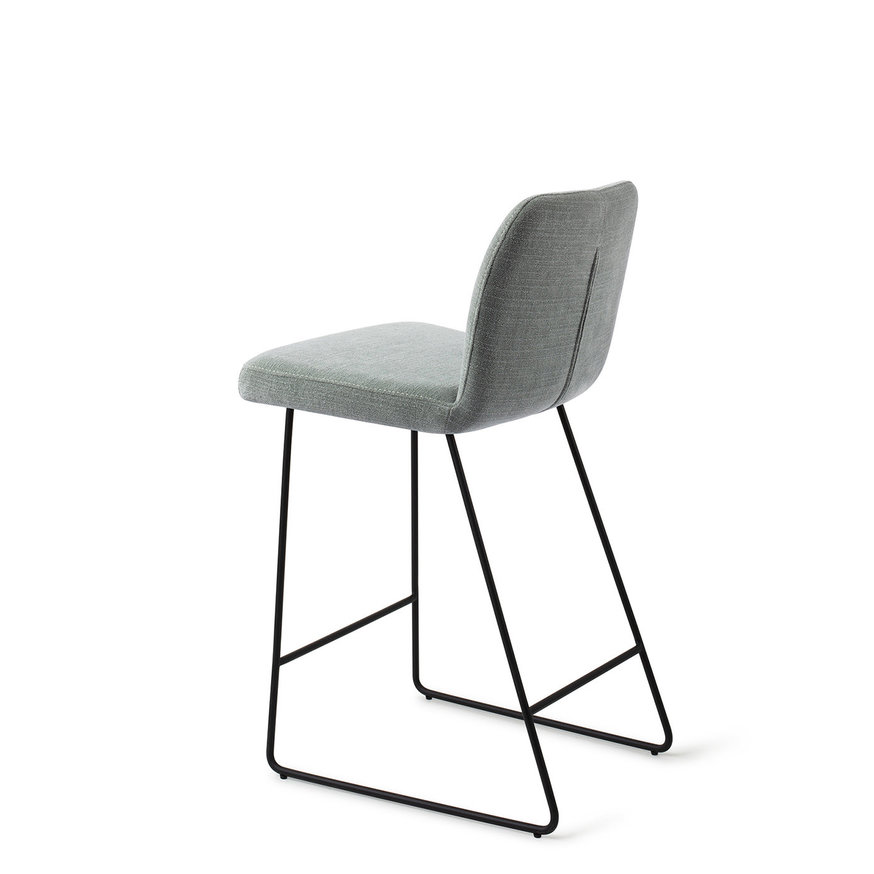 Ikata Blue Breezy Barkruk (L) Counter Slide Black