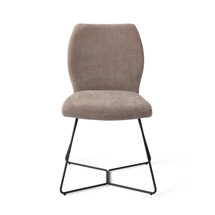 Ikata Mocha Mist Eetkamerstoel Beehive Black