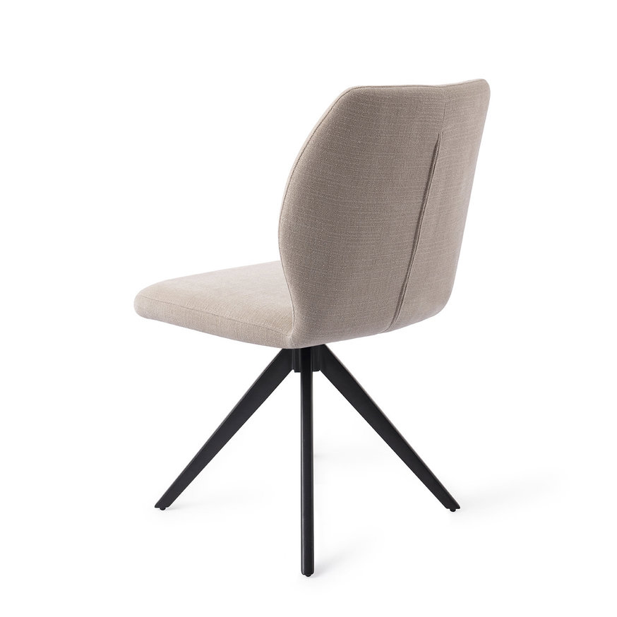 Ikata Sand Strand Eetkamerstoel Turn Black