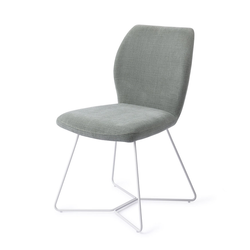 Ikata Breezy Blue Eetkamerstoel Beehive White