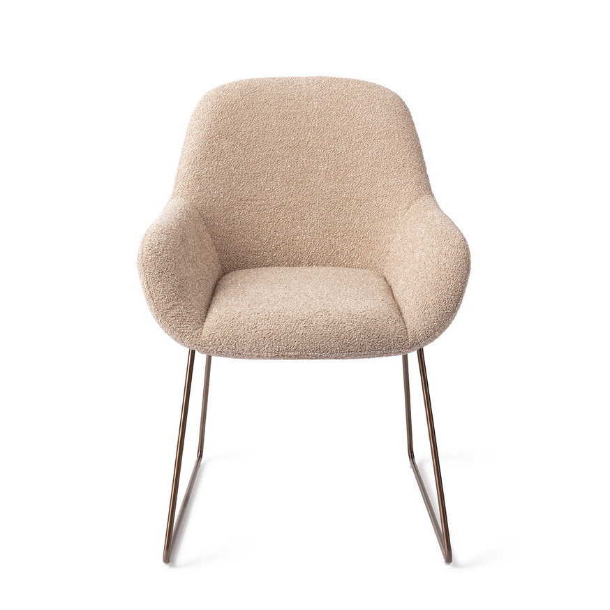 Kushi Flax Relax Eetkamerstoel Slide Rose