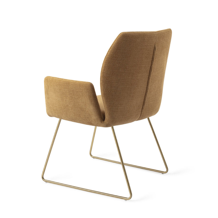 Misaki Honey Harvest Eetkamerstoel Slide Gold