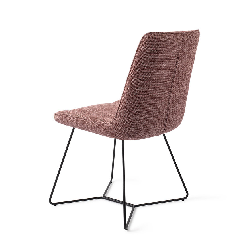 Umedo Scarlet Grain Eetkamerstoel Beehive Black