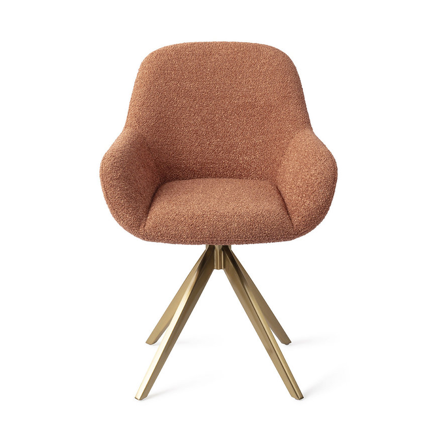 Kushi Amber Autumn Eetkamerstoel Turn Gold