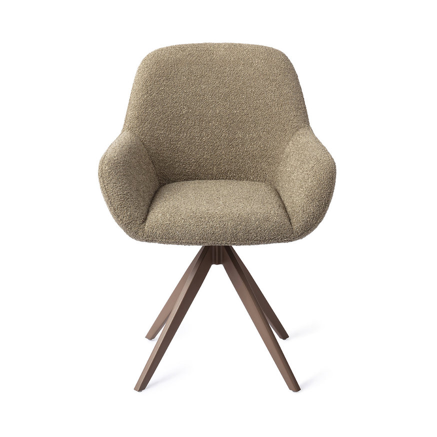 Kushi Moss Meadow Eetkamerstoel Turn Brown