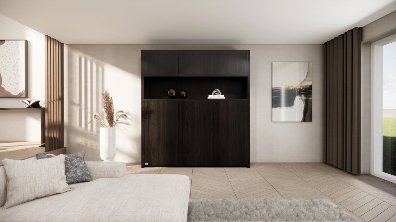 Lexington Vakkenkast King-size 170-220	cm Eiken