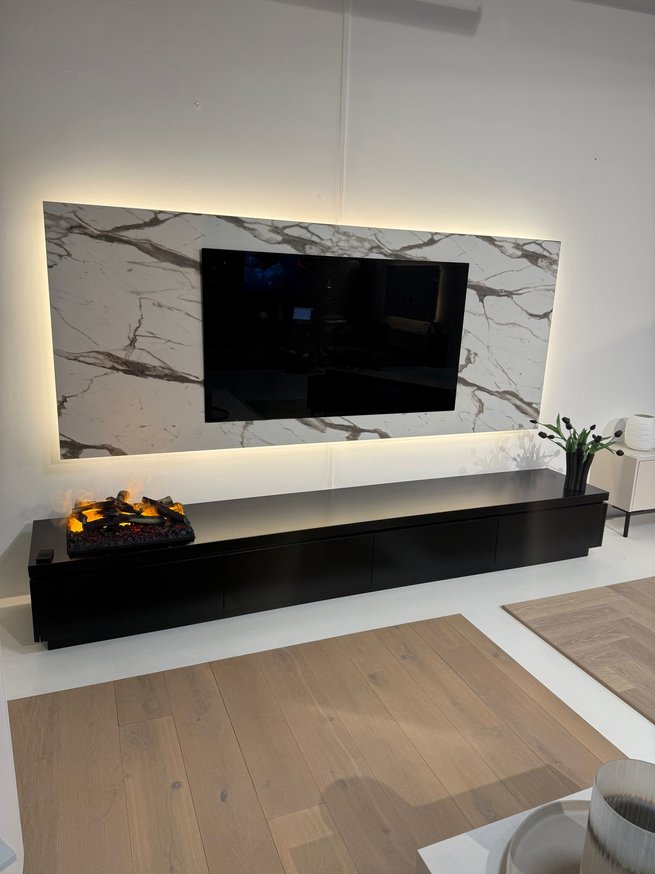 Marmer	Melamine TV-paneel
