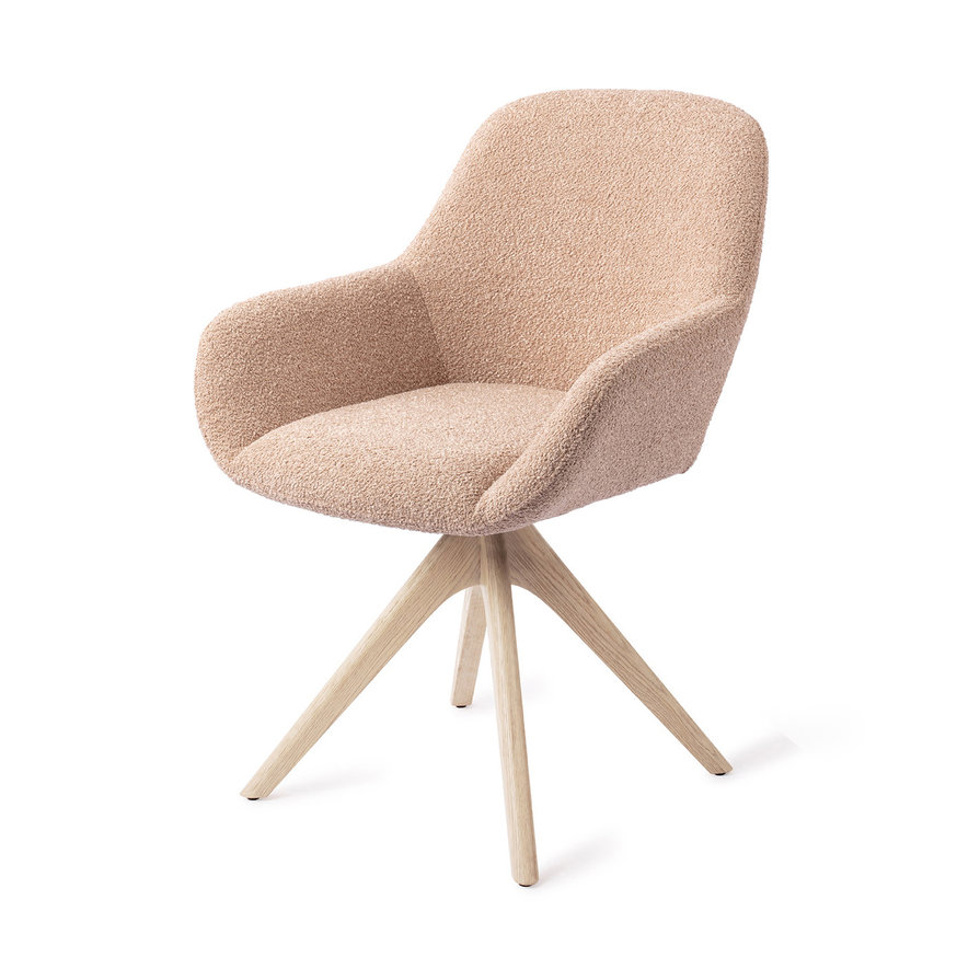 Kushi Flax Relax Eetkamerstoel Revolve Oak Bleach