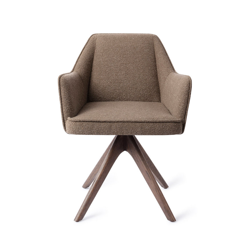 Tome Idaho Potato Eetkamerstoel Revolve Oak Walnut