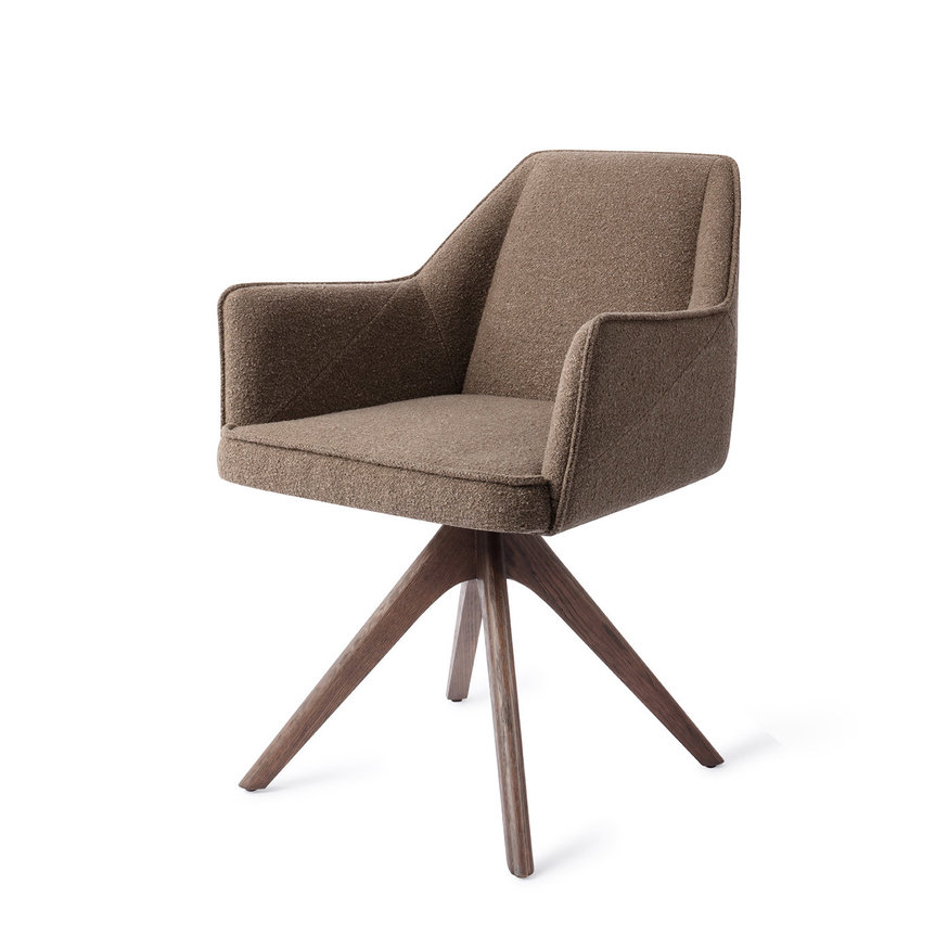 Tome Idaho Potato Eetkamerstoel Revolve Oak Walnut