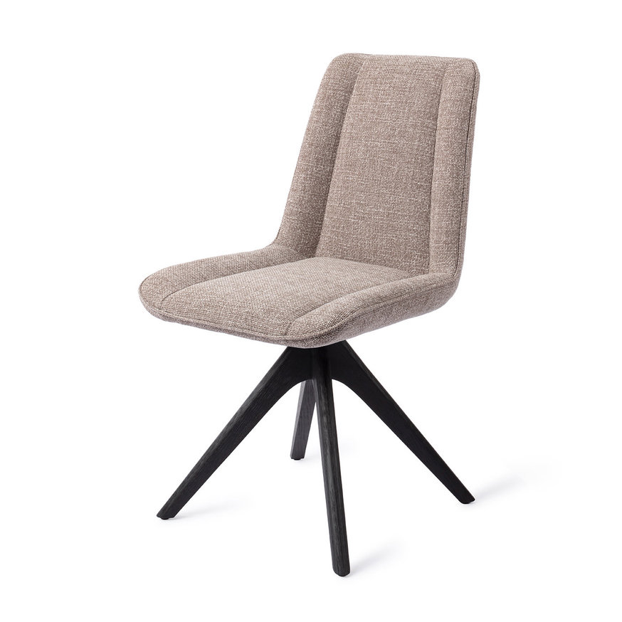 Umedo Grainy Greige Eetkamerstoel Revolve Oak Black