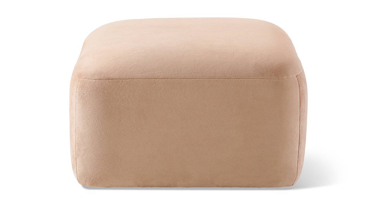 Yoshimi Pink Poise Bank Ottoman