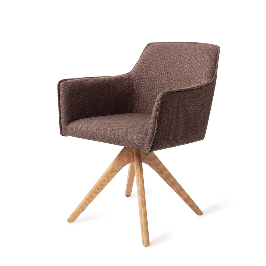 Hofu Potters Clay Eetkamerstoel Revolve Oak Natural