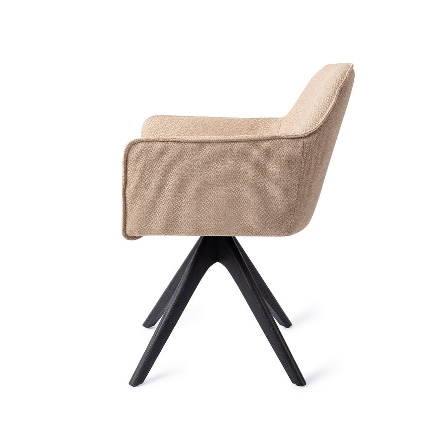 Hofu Wild Walnut Eetkamerstoel Revolve Oak Black