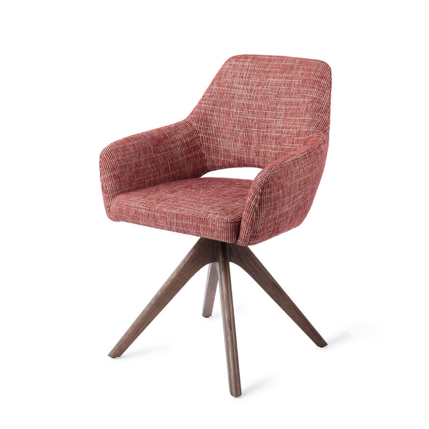 Yanai Berry Bars Eetkamerstoel Revolve Oak Walnut