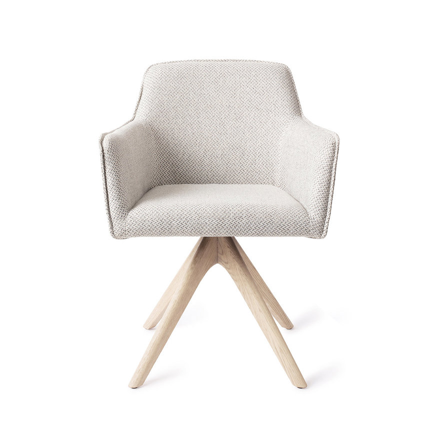 Hofu Checkers Charm Eetkamerstoel Revolve Oak Bleach