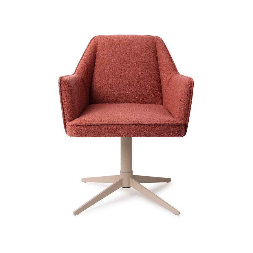 Tome Shabby Saffron Eetkamerstoel Quad Beige