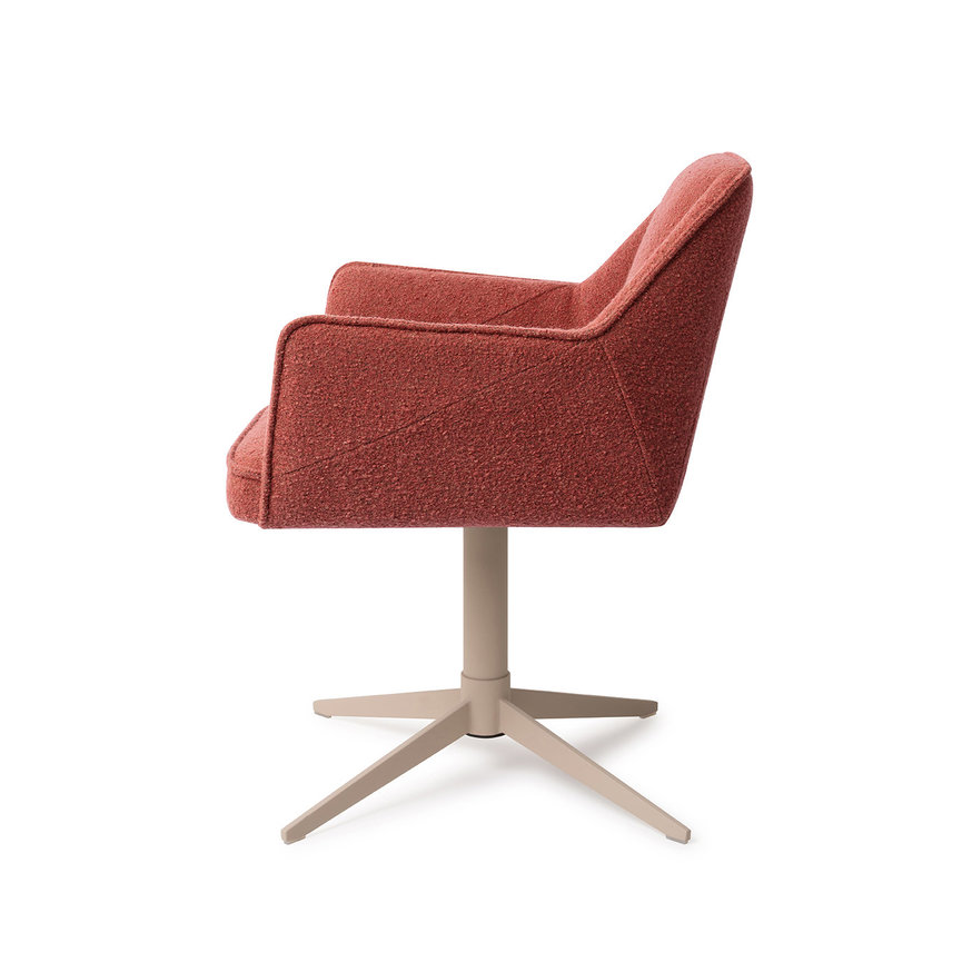 Tome Shabby Saffron Eetkamerstoel Quad Beige