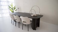 Toscana Eettafel Deens Ovaal Eiken
