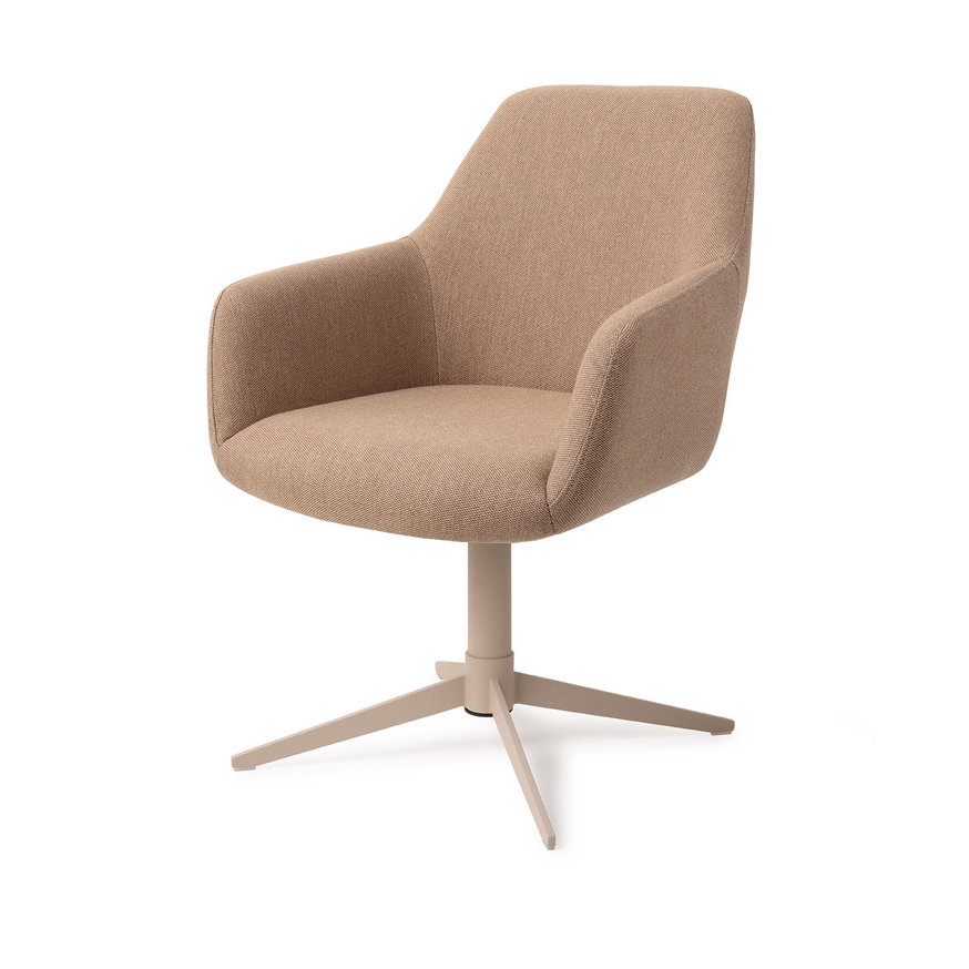 Hiroo Whisper Wheat Eetkamerstoel Quad Beige